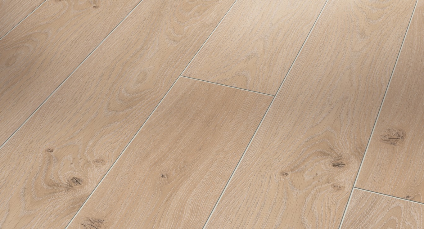 Ламинат Parador Classic 1050V Дуб Традиция отбеленный 1601450 1285×194×8